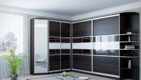 Угловой шкаф в гостиную (65 фото): зал в современном стиле с угловым ...