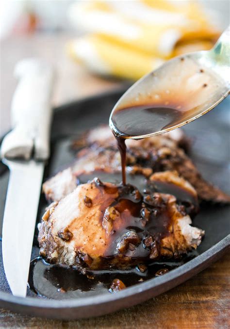 Balsamic Glazed Pork Loin