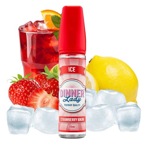 Dinner Lady Ice Strawberry Bikini 20 60мл VAPE BG EU