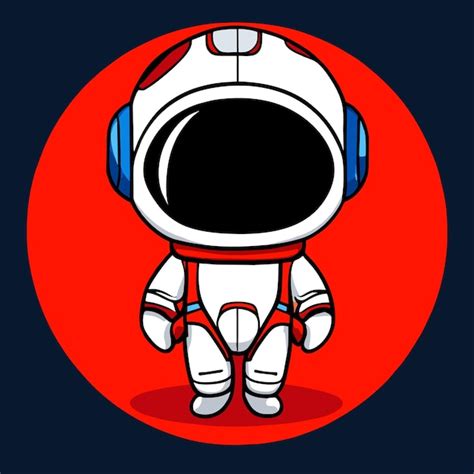 Premium Vector Astronaut Spacesuit Floating In Galaxy