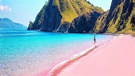 pantai terindah  dunia satu  antaranya   indonesia