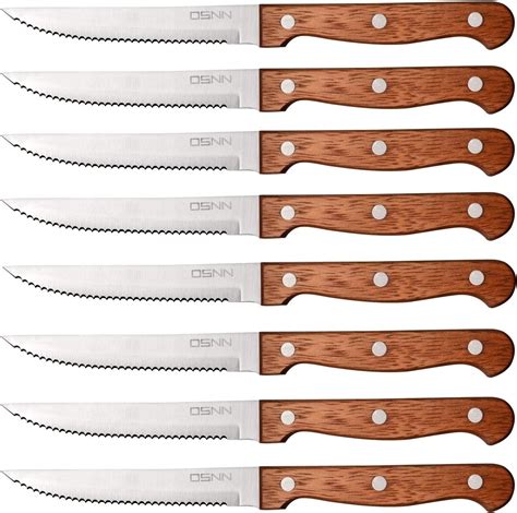 Amazon Set Of 6 10 Inch Jumbo Steak Knives By Tezzorio