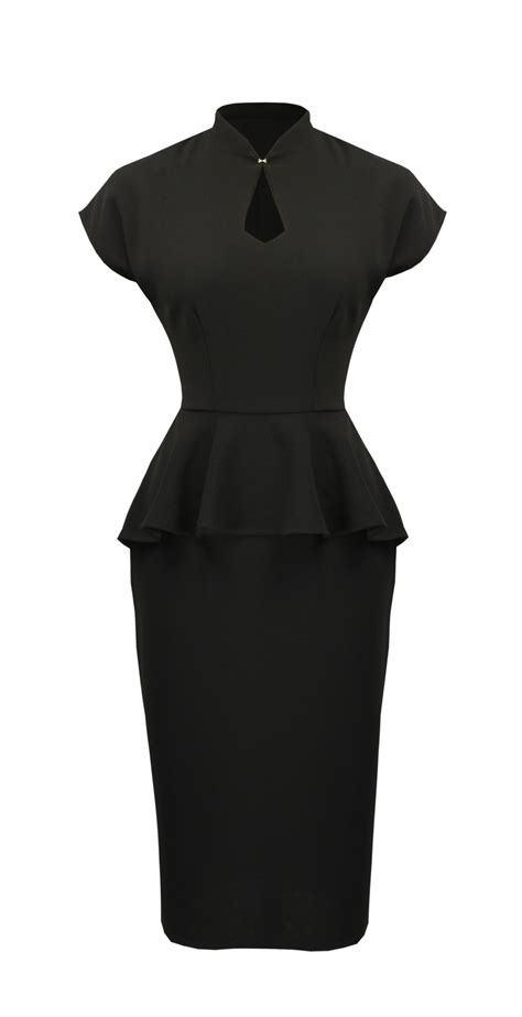 The House Of Foxy S Peplum Dress At The Boutique Cirencester