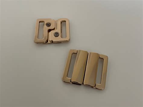 Gold Swimwear Clasp Bikini Buckle Hook Clasp Lingerie Buckle Mm Etsy