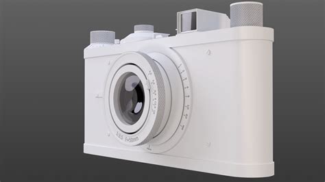 Старая камера 3D Модель $6 - .obj .blend - Free3D