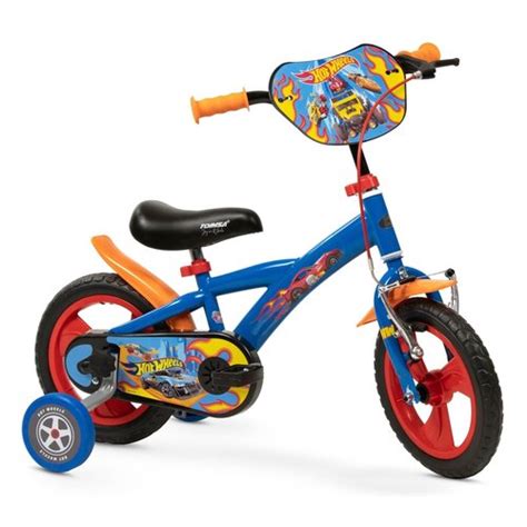 TOIMSA Hot Wheels 12 cali dla chłopca Niebiesko czerwony Rower dziecięcy niskie ceny i opinie
