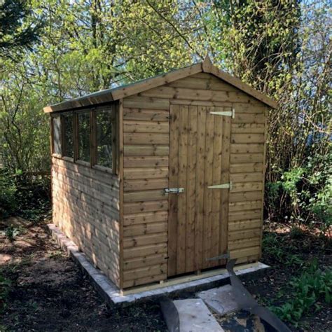 Tanalised Apex Heavy Duty Shed Carr Bank Garden Centre Pet Supplies