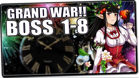 Grand War Boss 1 8 Tired Of Seeing The 4th Anniversary Water Team