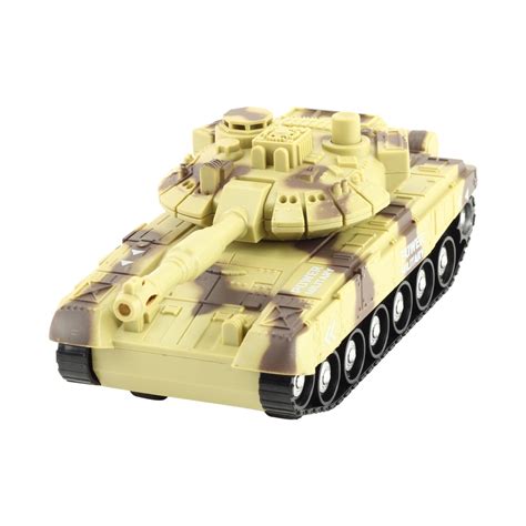 Carrinho De Brinquedo Infantil Tanque De Guerra Luzes Movimento E Som