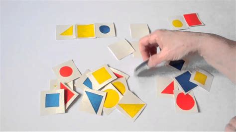 Игры с геометрическими фигурами - YouTube