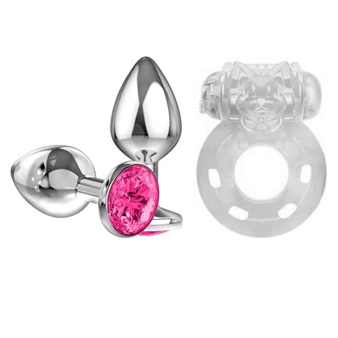 Kit Plug Anal Anel Peniano Vibro Sex Shop Shopee Brasil