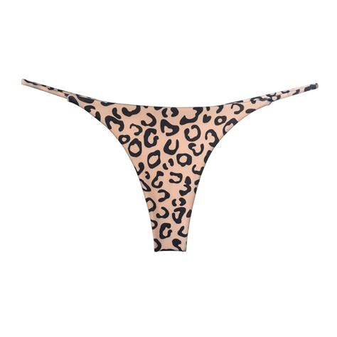 Womens Cotton Bikini Panties Women S Thong Low Rise Double Layer Bikini Briefs Walmart