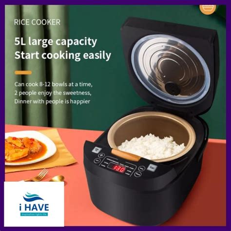 Rice Cooker Rice Cooker L Multifunctional Mini Electric Cooker Standard Inverter Type Big Hot