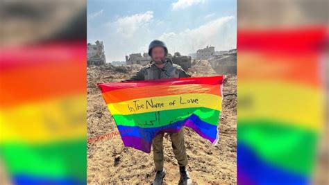 L Image D Un Soldat Gay Gaza Relance Le D Bat Sur Le Pinkwashing D Isra L
