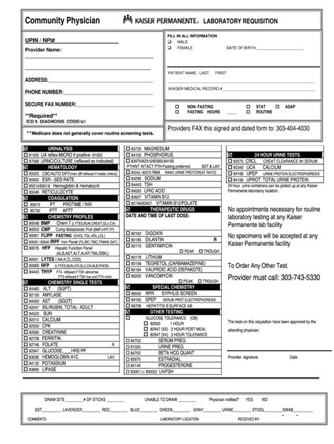Blank Printable Lab Requisition Forms Fill Out Sign Online Dochub
