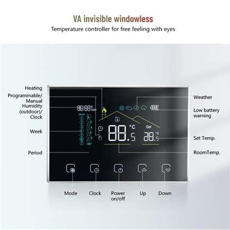 Termostato Wifi Beca A Batteria Bht Rf Va Gcw Per Controllo Caldaia