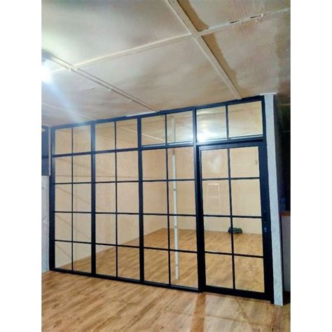 partisi kaca aluminium