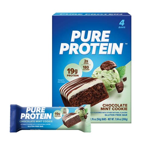 Pure Protein Bar Chewy Chocolate Chip 31g Protein 12 Ct