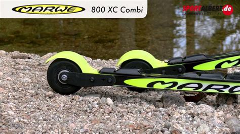 Marwe Rollerski 800 XC Combi Offered By Sportalbert De YouTube