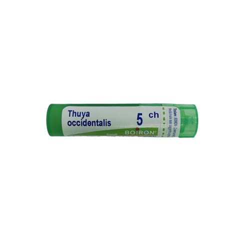 Boiron Thuya Occidentalis 5CH Granuli Omeopatici Tubo Da 4gr TuttoFarma