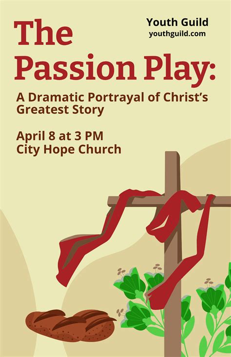Holy Week Poster Template Edit Online And Download Example