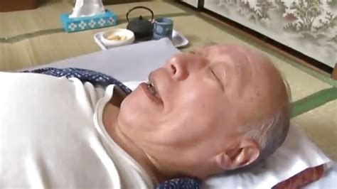Naughty Japanese Babe Riding An Old Man Hard Porn