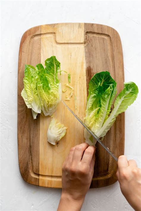 How To Cut Romaine Lettuce Healthy Fitness Meals