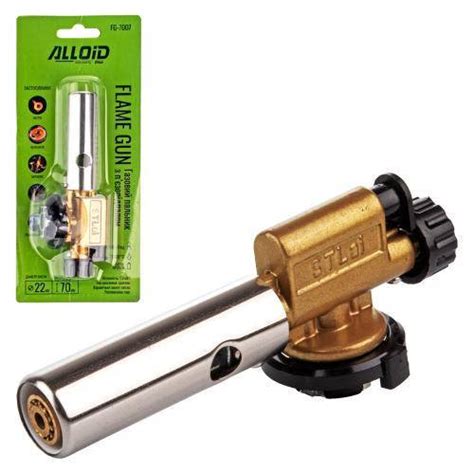 Газовая горелка Alloid FG-7007 с керамическим соплом 22мм для ...