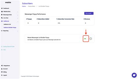 How To Setup Your Subscribe To Messenger Popup + Chatbot | Maisie AI