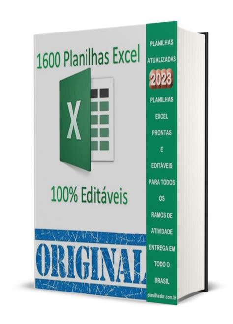 Kit 1600 Planilhas Excel Editáveis – Planilhas Excel com Direitos de ...