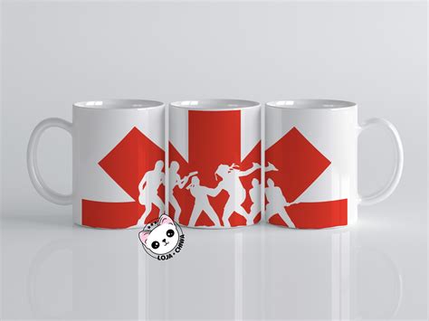 Caneca Red Hot Chilli Peppers Rock Banda Porcelana Elo