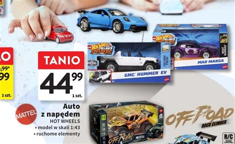 Auto z napędem 1 43 Hot wheels cena promocje opinie sklep