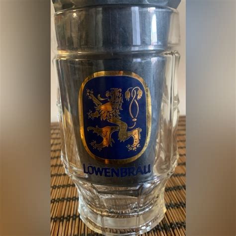 Lowenbrau Art Lowenbrau Glass Mug Poshmark