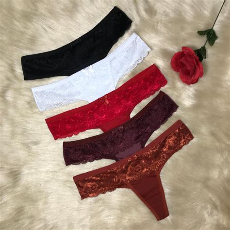 KIT 10 CALCINHA FIO DENTAL SENSUAL LINGERIE FEMININA SEXY ATACADO Shopee Brasil