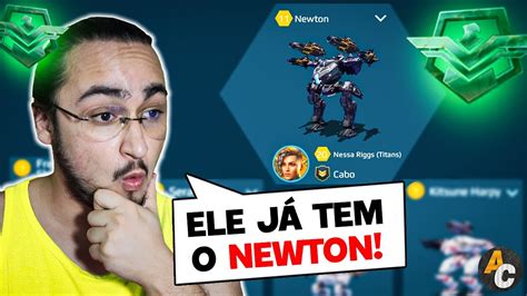 Análise Hangar 03 ESSE INSCRITO JÁ TEM O TITÃ NEWTON HANGAR da liga