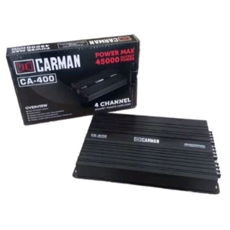 Jual Power Mobil Channel Amplifier Carman Ca Watt Non