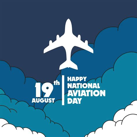Happy National Aviation Day vector 26760453 Vector Art at Vecteezy