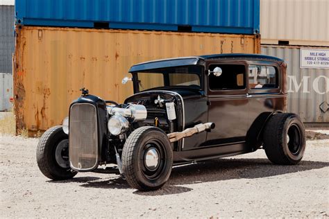 For Sale A Coyote V8 Powered Ford Model A Tudor Hot Rod