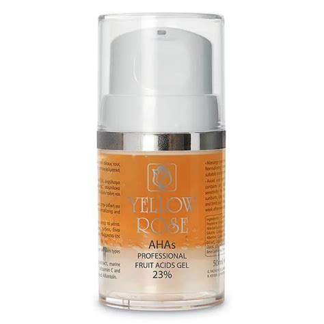 Yellow Rose AHA Professional Fruit Acids Gel ᐈ Buy At The Current Price ...