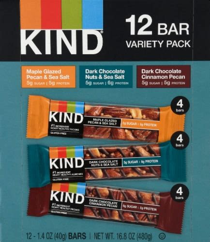 Kind Nuts And Spices Bars Variety Pack 12 Ct 1 40 Oz Ralphs