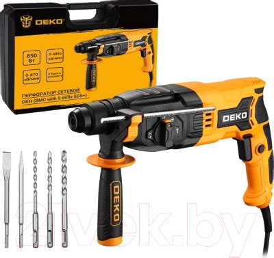 Deko DKH / 080-1006 Перфоратор электрический купить в Минске, Гомеле ...