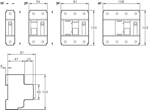 Four-pole circuit-breaker Acti9 NG125N 18668 4P 125A B