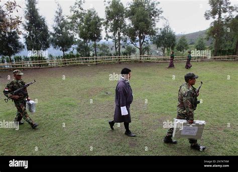 bhutan royal army  res stock photography  images alamy