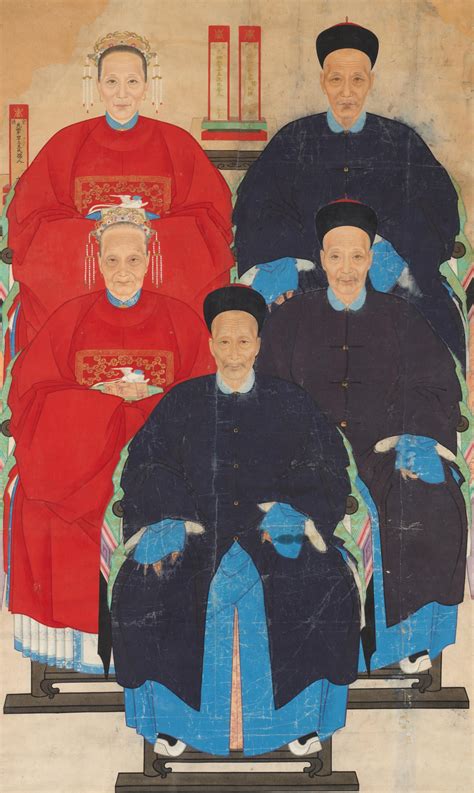 large ancestor portrait lot