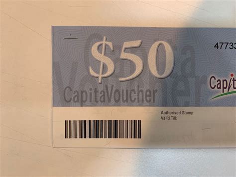 Capitaland Vouchers Denominations Everything Else On Carousell