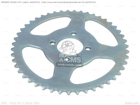 Sprocket Driven T For Rx K D Usa Order At Cmsnl