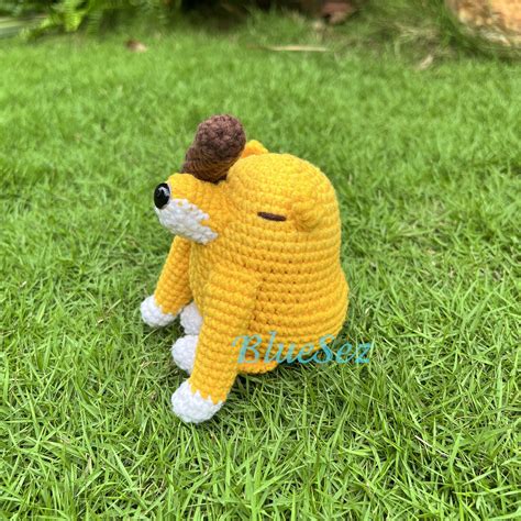 Crochet Bonk Meme Cheems Figure Go To Horny Jail Funny Meme Etsy UK