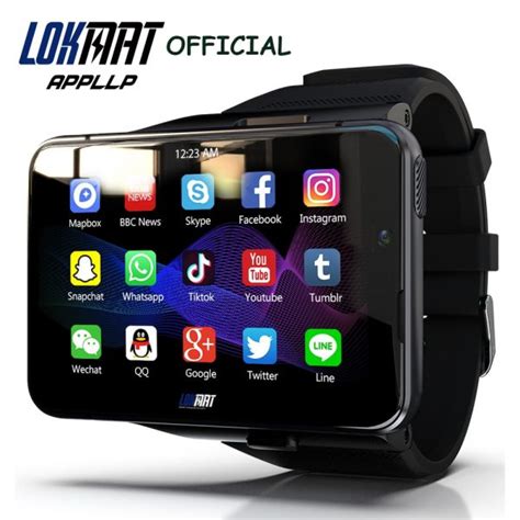 Lokmat Montre Connect E Appllp Max Pour Android Bracelet D Tachable