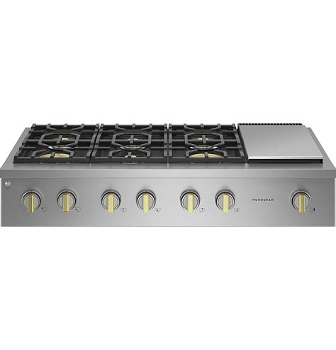 Monogram Built In Gas Cooktop With Burners Stainless Steel