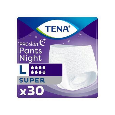 Tena Pants Proskin Night Majtki Ch Onne Super L Szt